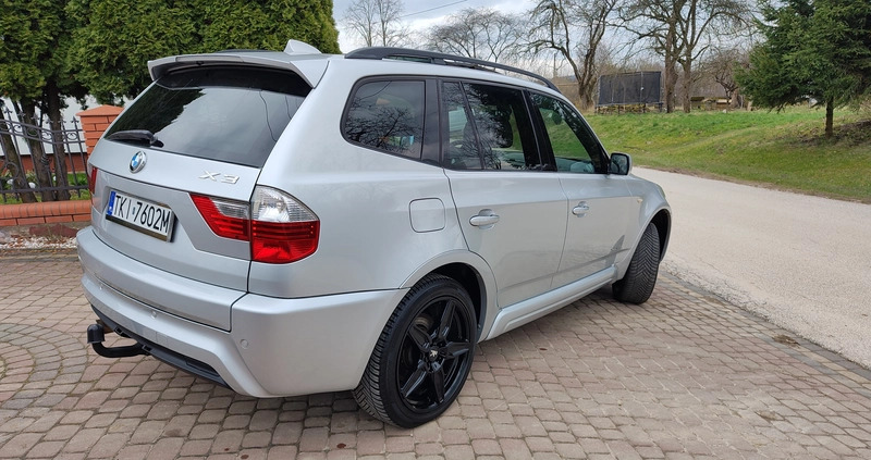 BMW X3 cena 37900 przebieg: 206000, rok produkcji 2009 z Piwniczna-Zdrój małe 326